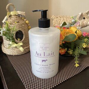 Scottish Fine Soaps Au Lait Lavender Cream Hand Wash 25 FL. OZ. - NEW